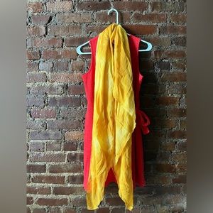 Yellow Summer Scarf from Hugo Boss